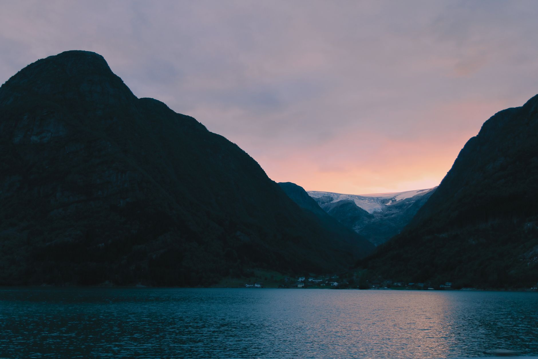 Majestic Fjord Landscape